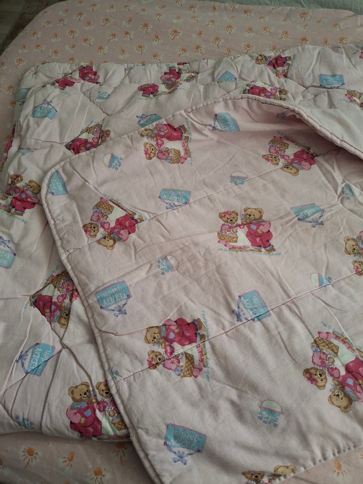 Çocuklar için pastel renkli yumuşak yorgan - Görsel 3