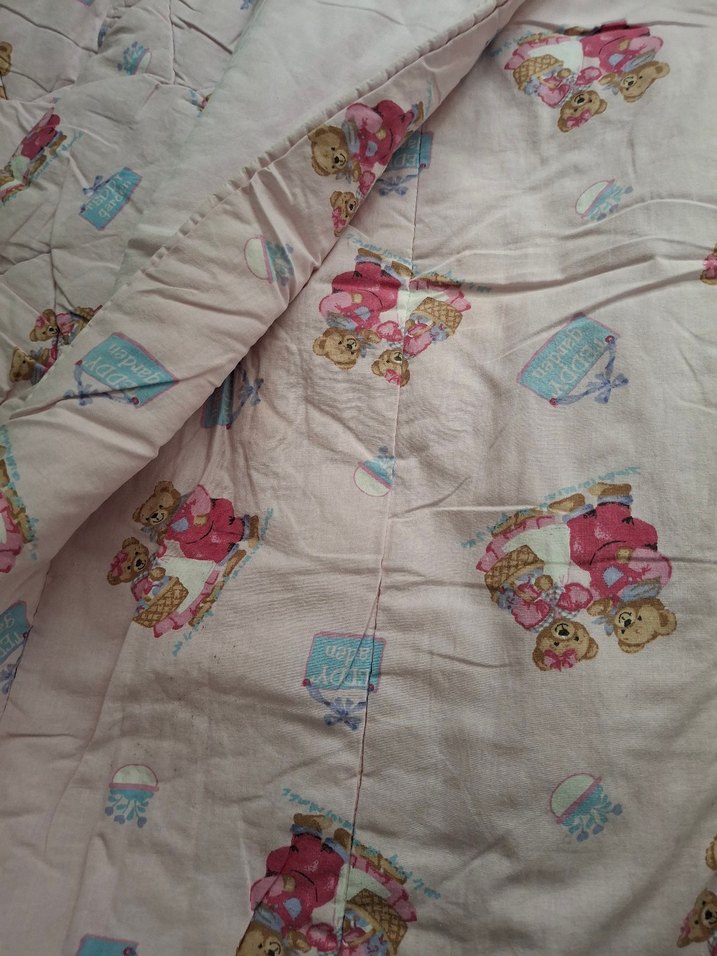 Çocuklar için pastel renkli yumuşak yorgan - Görsel 4