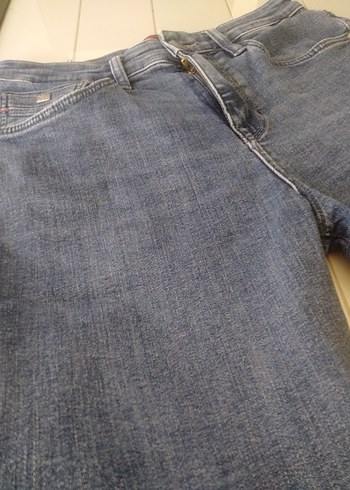 Mavi Jeans Gevşek Kesim Mavi Mini Kot Şort