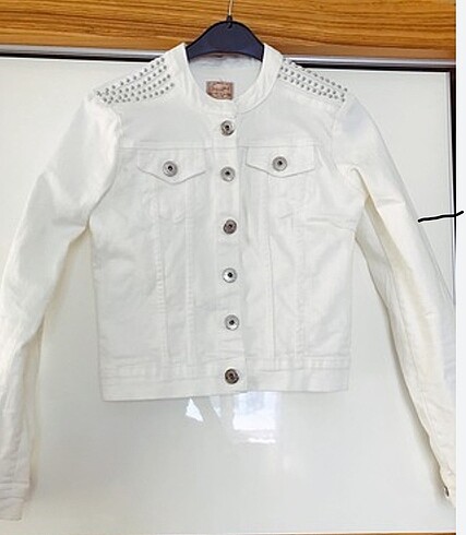 Saloon denim kot çeket