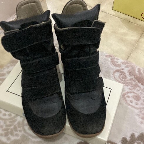 Isabel Marant Siyah gizli topuk bot
