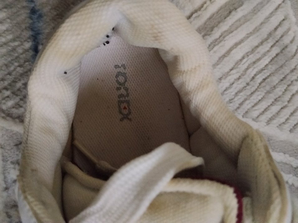 Beyaz Bağcıklı Düz Taban Kadın Spor Ayakkabı - Görsel 3