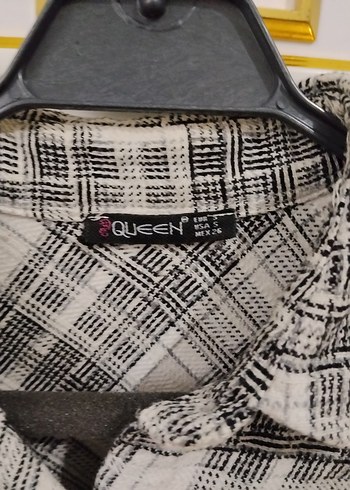 Gri Düğmeli Uzun Kollu Kadın Gömlek - Görsel 3