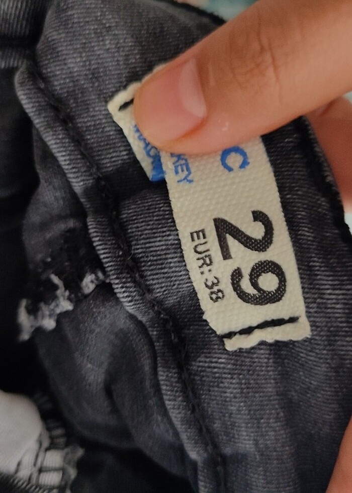 Dar paça pantolon  - Görsel 3