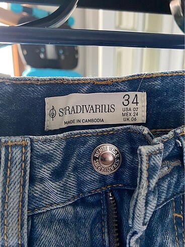 34 Beden D96 STRADİVARİUS JEAN