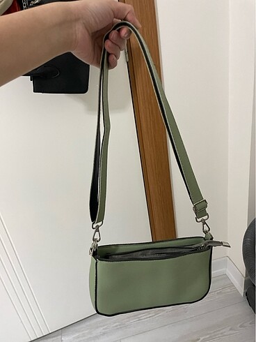 Mint yeşili çapraz çanta