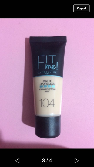 Maybelline fit me fondöten