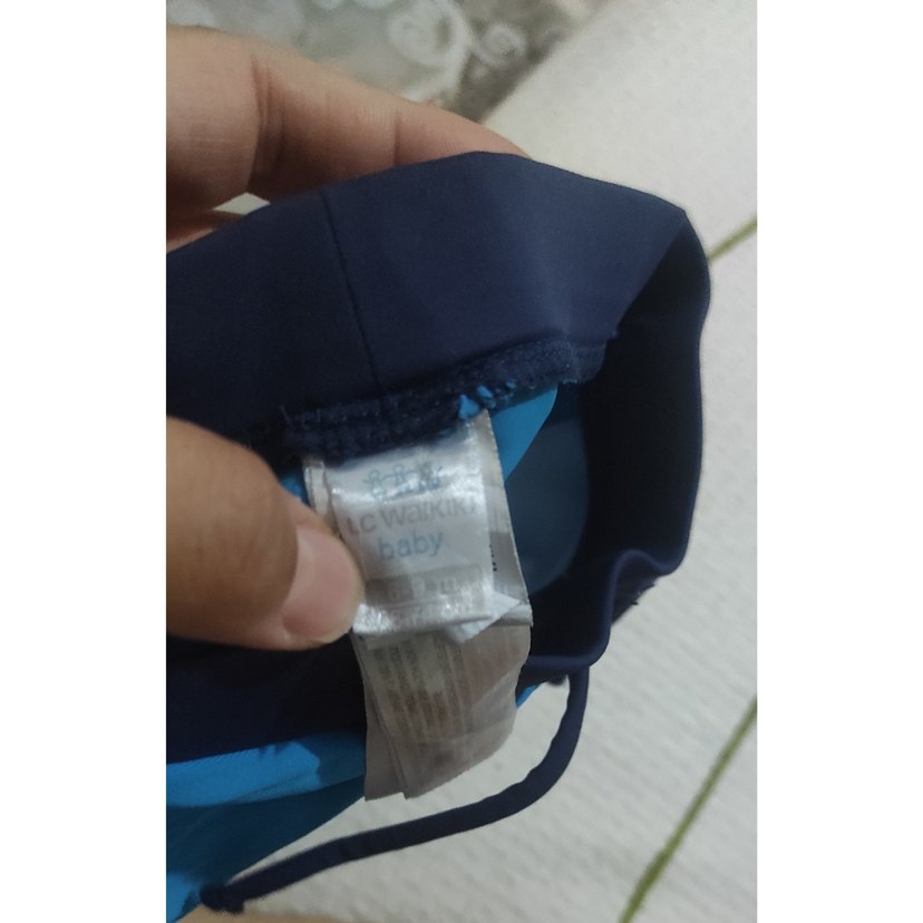 Erkek Çocuk Mavi Mayo Şort - Görsel 3