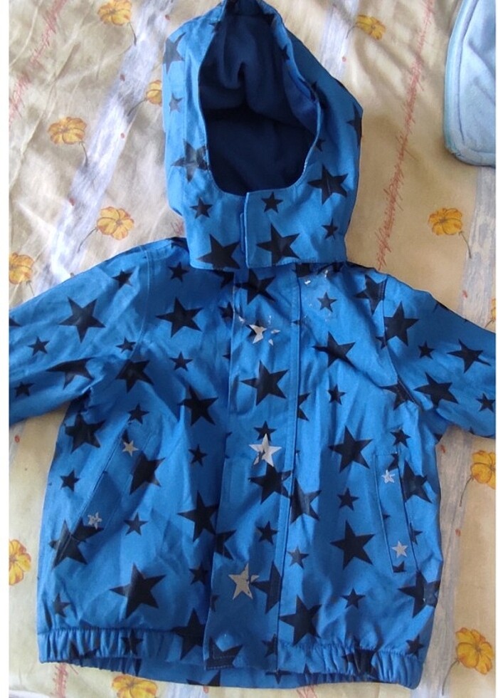Yıldızlı ceket, yağmurluk - Görsel 2