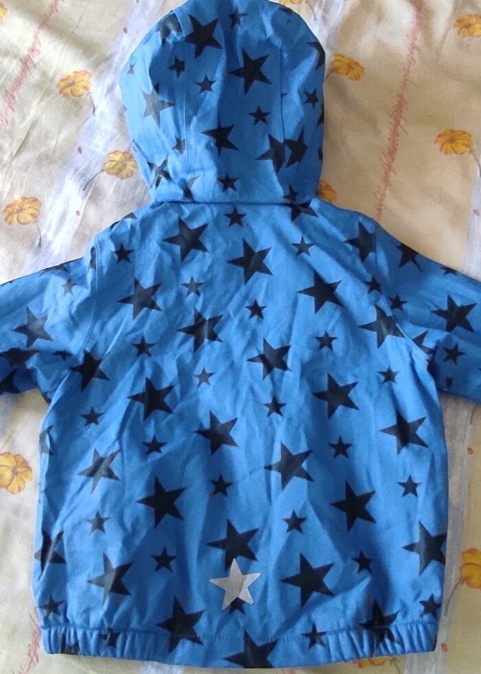 Yıldızlı ceket, yağmurluk - Görsel 4