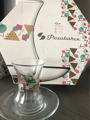 Paşabahçe 12 parça çay seti