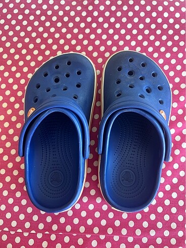 32 Beden mavi Renk Crocs terlik