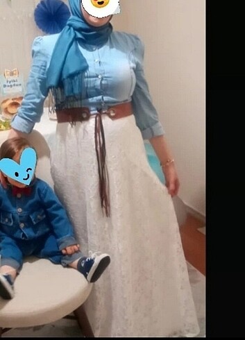 36 Beden Tesettür elbise 