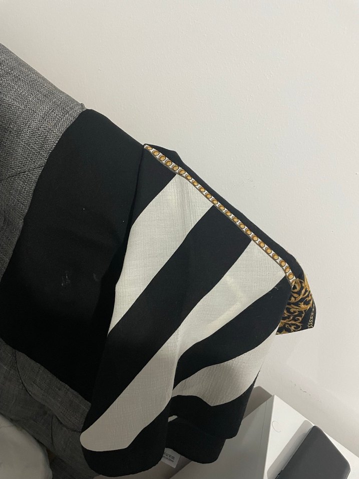 Kadın tesettür siyah ŞAL  - Görsel 2