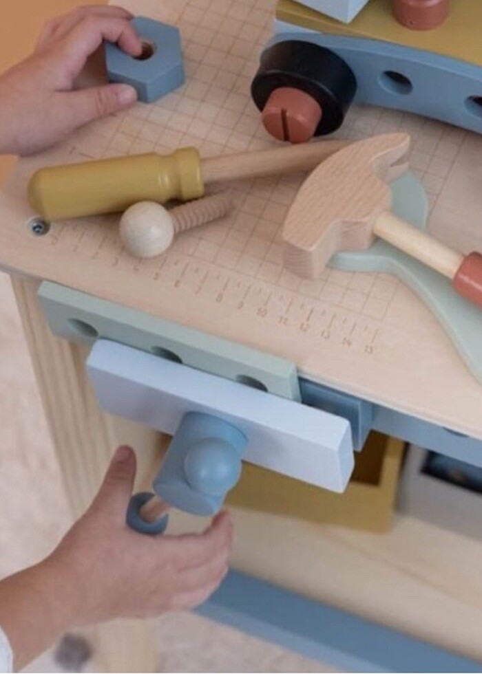 Little Dutch Ahşap Tamir Masası - Görsel 3