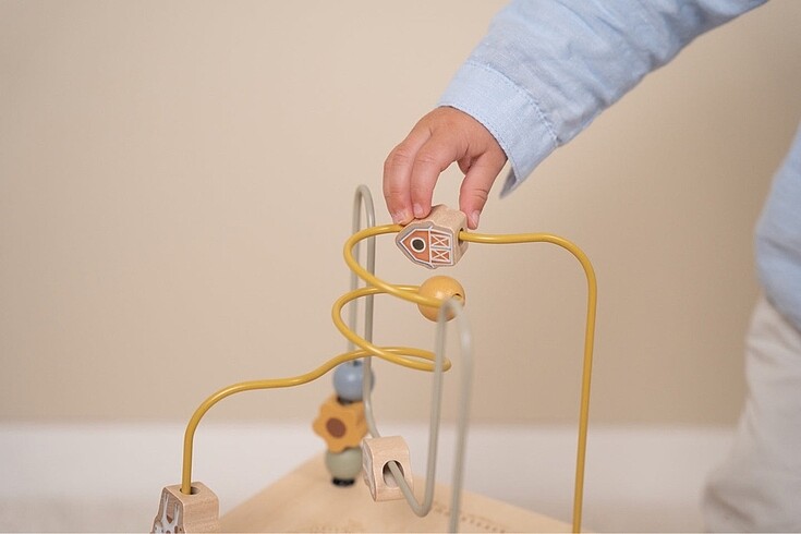 Little Dutch Ahşap Aktivite Küp - Görsel 6