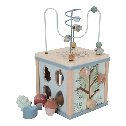 Little Dutch Ahşap Aktivite Küp - Görsel 8