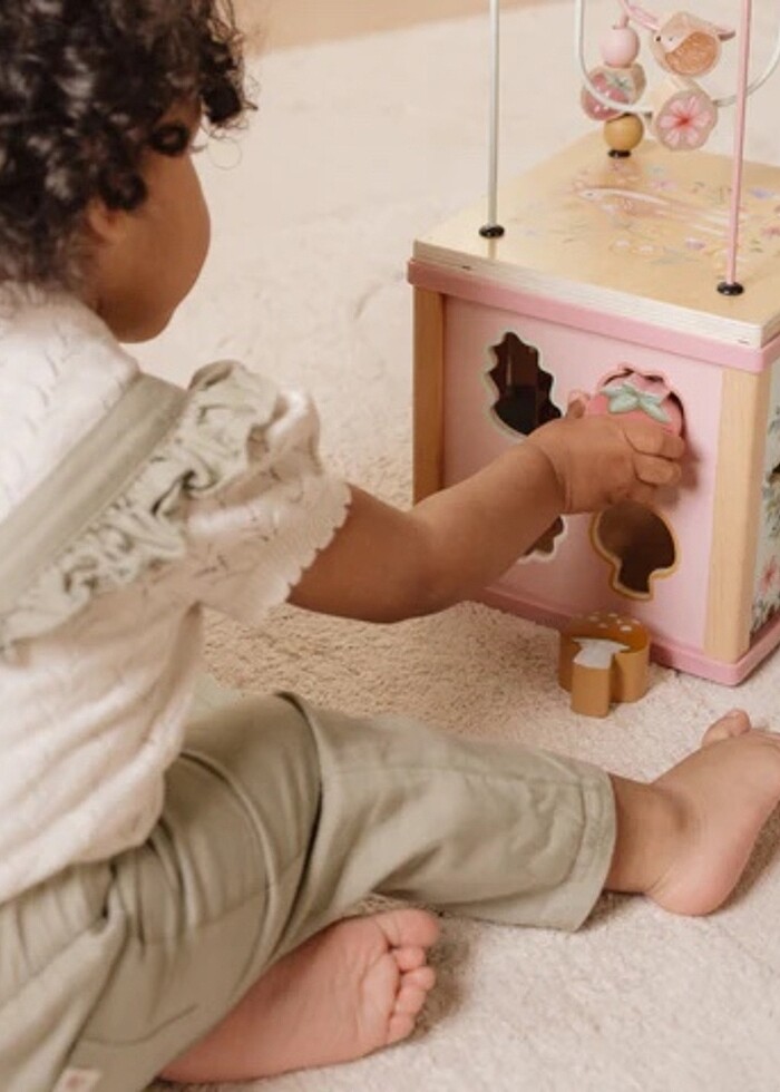 Little Dutch Ahşap Aktivite Küp - Görsel 4