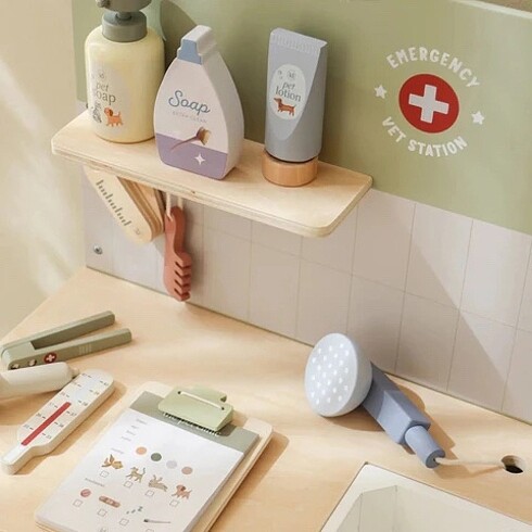 Little Dutch Ahşap Veteriner Standı - Görsel 6