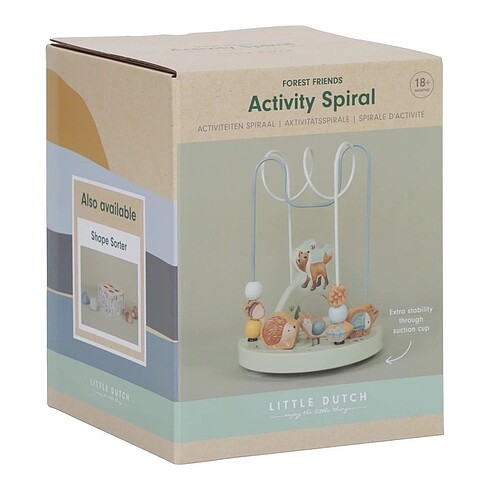 Little Dutch Spiral Aktivite Küp - Görsel 5