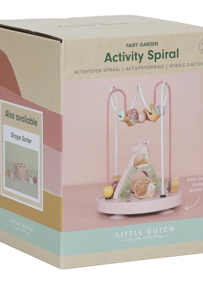 Little Dutch Spiral Aktivite Küp - Görsel 4