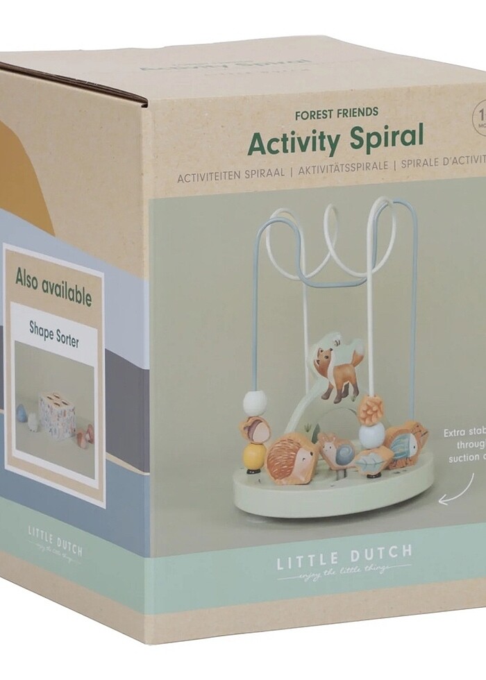 Little Dutch Spiral Aktivite Küp - Görsel 5