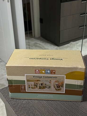 Little Dutch Vintage Karavan - Görsel 8