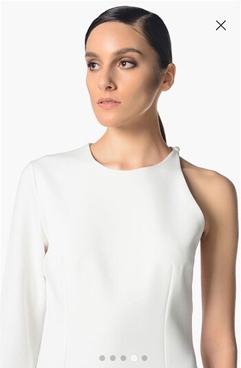 xs Beden beyaz Renk Network Limited Edition Elbise