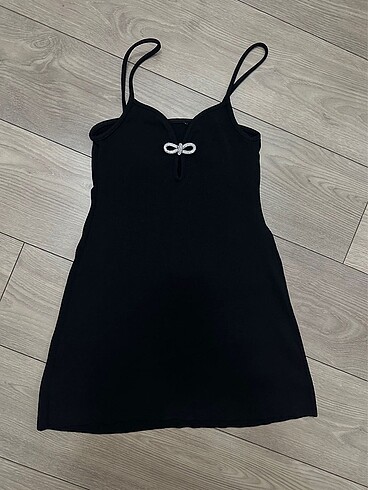 Mango Mango Çelik Örme Triko Mini Elbise