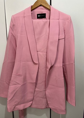 Pembe kuşaklı ikili takım - Görsel 3