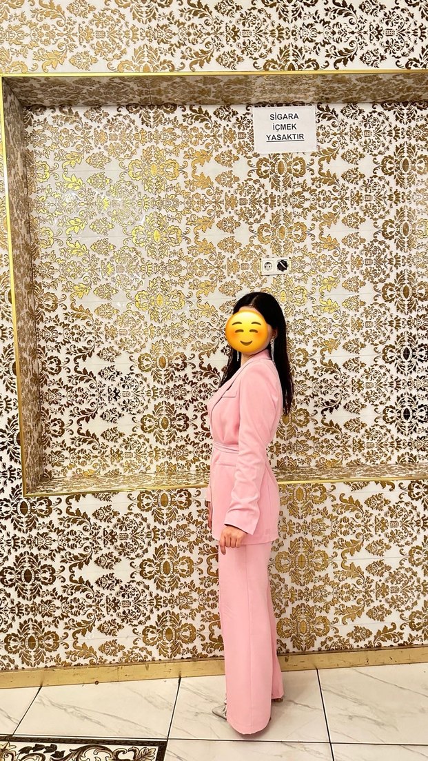 Pembe kuşaklı ikili takım - Görsel 2