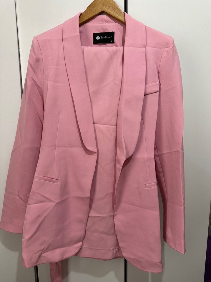 Pembe kuşaklı ikili takım - Görsel 3