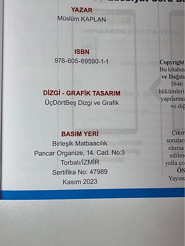 345 Ayt Edebiyat Soru Bankası