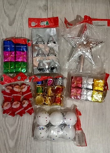  Beden Sıfır yılbaşı süsleri 