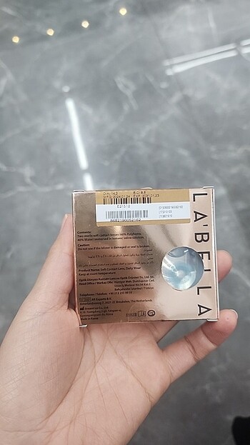 Beden Renkli Lens