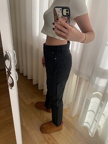 m Beden gri Renk Antrasit jean