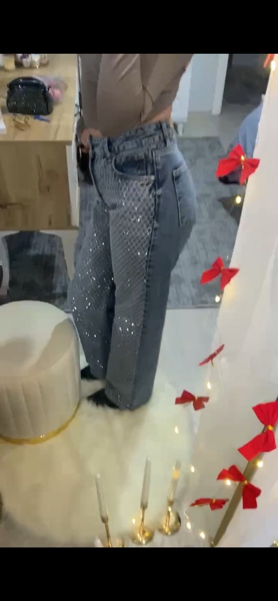 Işıltılı jean - Görsel 2