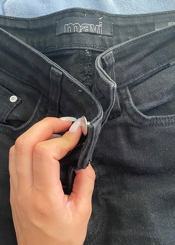 Siyah jean - Görsel 2