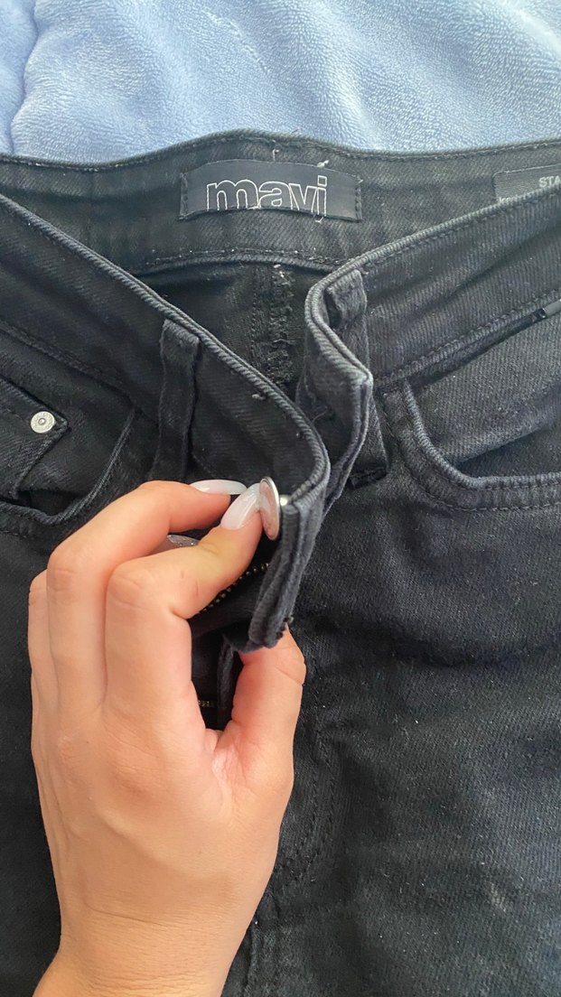 Siyah jean - Görsel 2