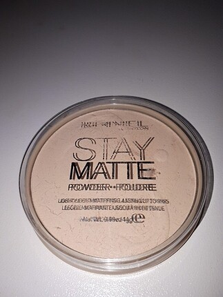 Rimmel London Stay Matte transparan pudra