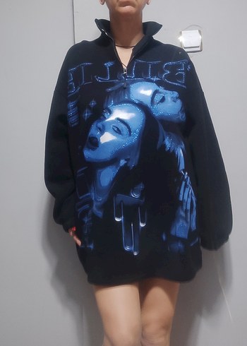 Orjinal Bershka Sweat Tunik Elbise-yeni