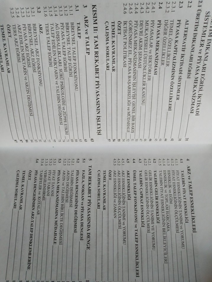 Mikro İktisat - Erdal M. Ünsal (9. Baskı) - Görsel 3