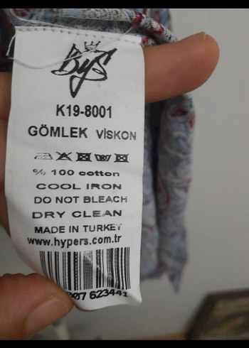 xl Beden çeşitli Renk Bohem Gri Desenli Kısa Kollu Erkek Gömlek