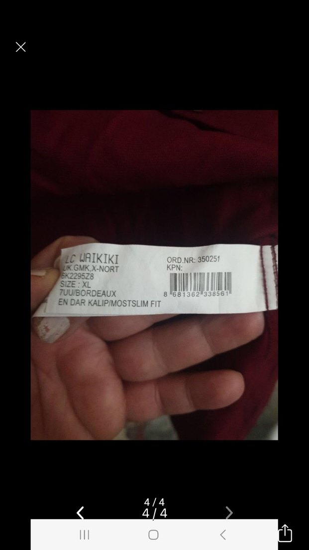 Bordo Rahat Kesim Keten Erkek Gömlek - Görsel 4