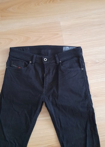 Diesel siyah Regular Fit Erkek Kot Pantolon