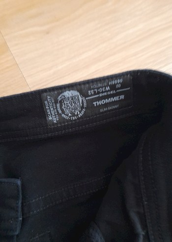 l Beden siyah Regular Fit Erkek Kot Pantolon
