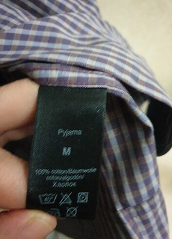 m Beden Erkek pijama üst