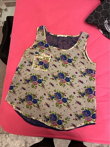 Batik şifon bluz