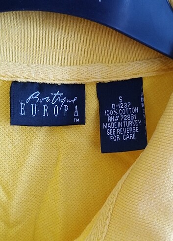 s Beden Sarı L@coste Dokuma Polo Yaka Tshirt S-M-L uygun