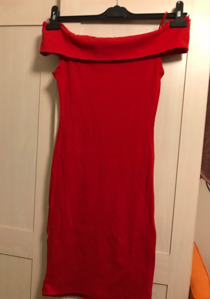 stradivarius mini elbise - Görsel 3